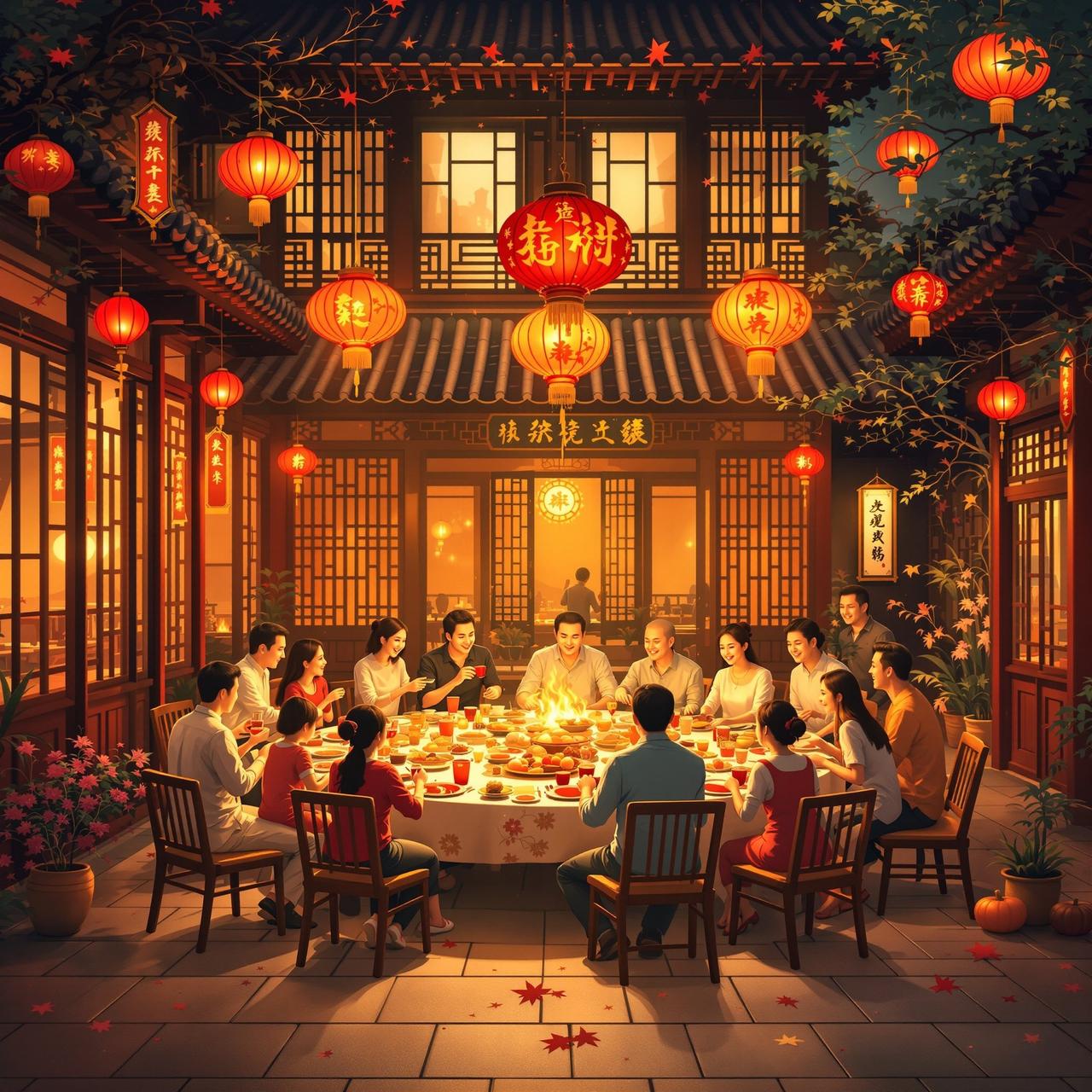 看短剧免费 - 河畔人家 第50集 · 团圆饭